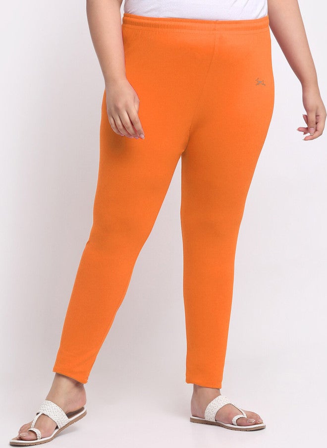Trend Level Plus Size Mid-Rise Ankle Length Leggings - Image 1
