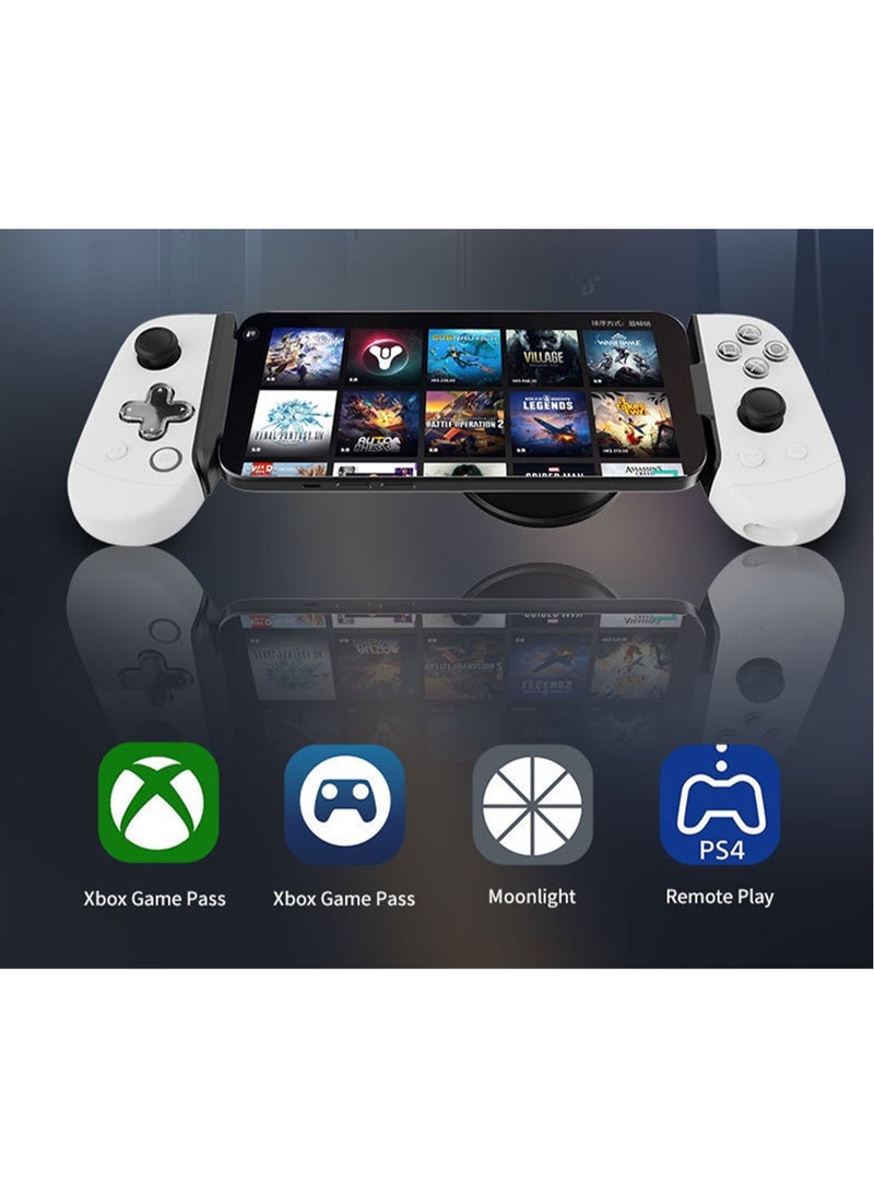 Professional Mobile Gaming Controller LeadJoy M1C+ Type-C for iPhone 15 Series Android HarmonyOS with Cooling Conduction Plate, Hall Effect Joysticks, Turbo Function, Pass-through Charging