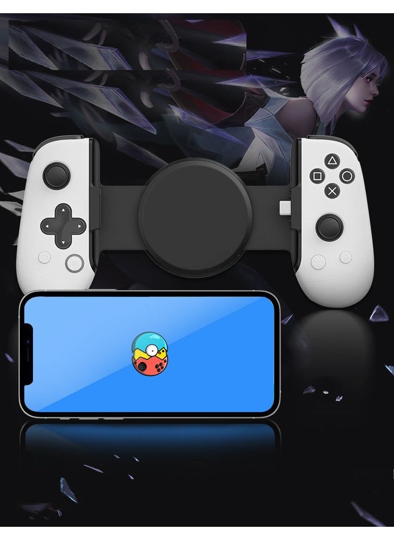 Professional Mobile Gaming Controller LeadJoy M1C+ Type-C for iPhone 15 Series Android HarmonyOS with Cooling Conduction Plate, Hall Effect Joysticks, Turbo Function, Pass-through Charging
