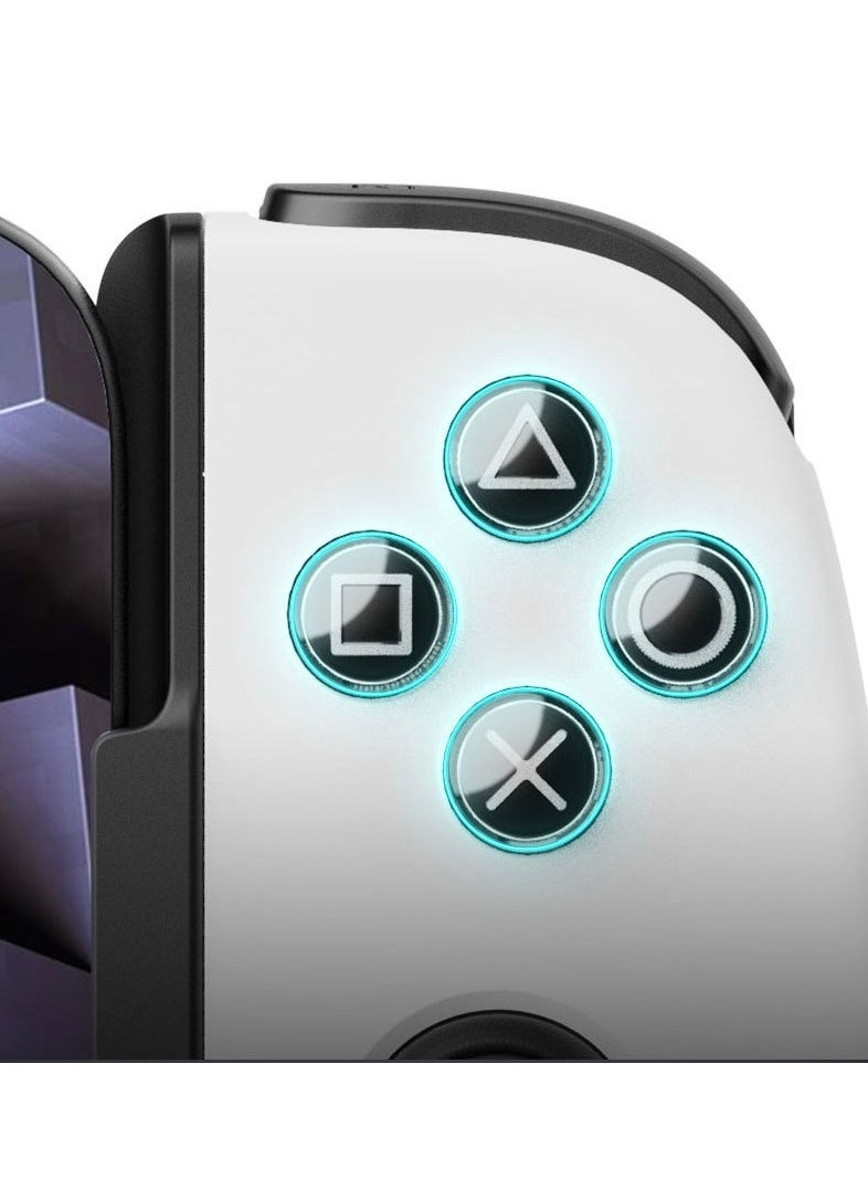 Professional Mobile Gaming Controller LeadJoy M1C+ Type-C for iPhone 15 Series Android HarmonyOS with Cooling Conduction Plate, Hall Effect Joysticks, Turbo Function, Pass-through Charging
