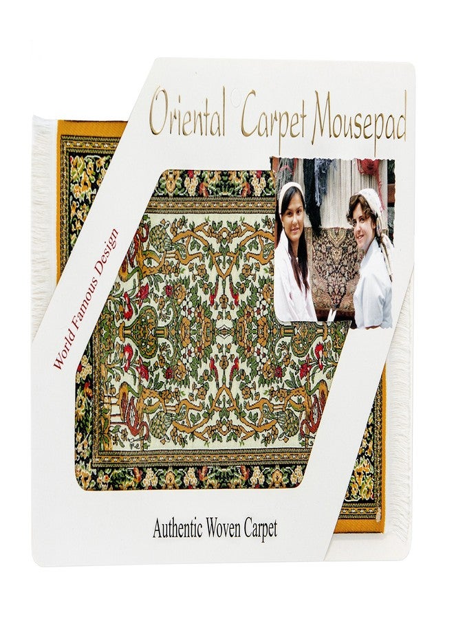 Folio Oriental Carpet Mouse Pad - Authentic Woven Carpet - IFSAHAN Design - Image 3