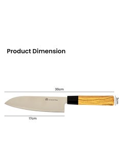 Home Pro Homepro 4" Utility Knife - Precision - Crafted Stainless Steel Blade Ergonomic Handle Expertly Forged For Exceptional Effortless Carving And Long-Lasting Performance  - Image 2