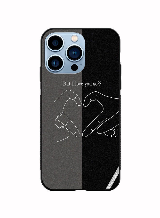 VR CREATIVE Protective Case Cover For Apple iPhone 14 Pro Couple Design Multicolour - Image 1