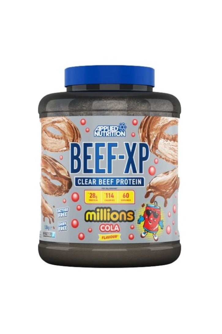Applied Nutrition Beef Xp Clear Protein Isolate Millions Cola Flavour 1.8 Kg 28g Protein Lactose Free