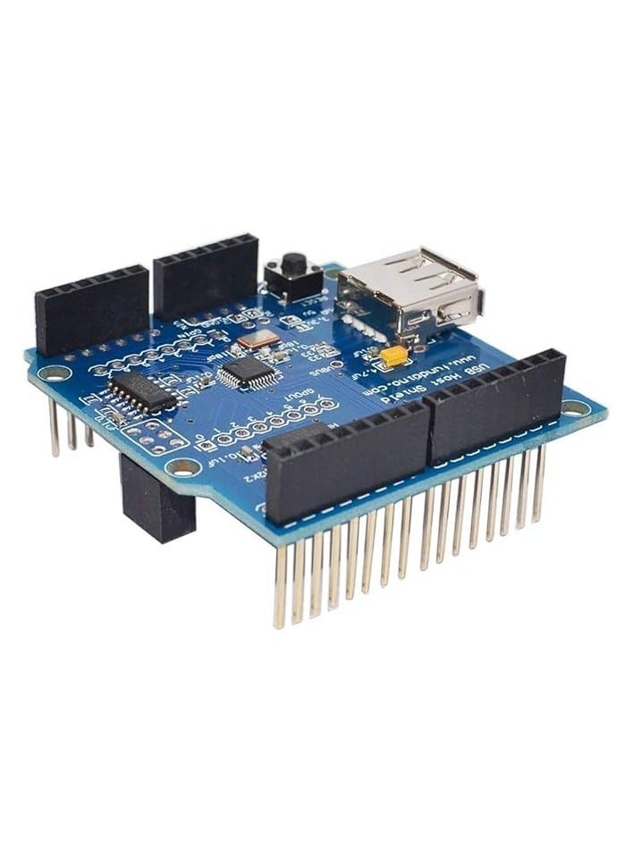 erorex SB Host Shield for Arduino UNO, and MEGA 2560 - Empowers Google Android ADK & USB Hub Support - Amplify Arduino's Connectivity and Versatility - Perfect for Innovative DIY and Maker Projects - Image 2