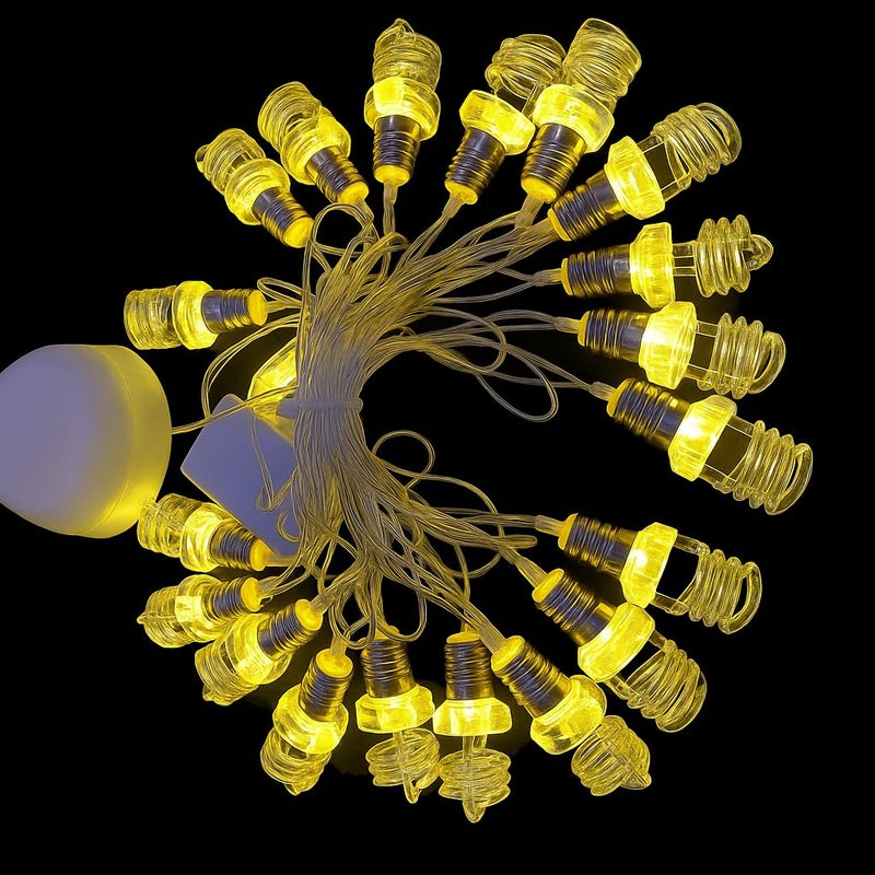 KD String led Light 20 led Spring Crystal String Lights – Spring Crystal 12ft String led Light for Diwali/Navratri/Christmas Indoor & Outdoor Decoration - Image 2