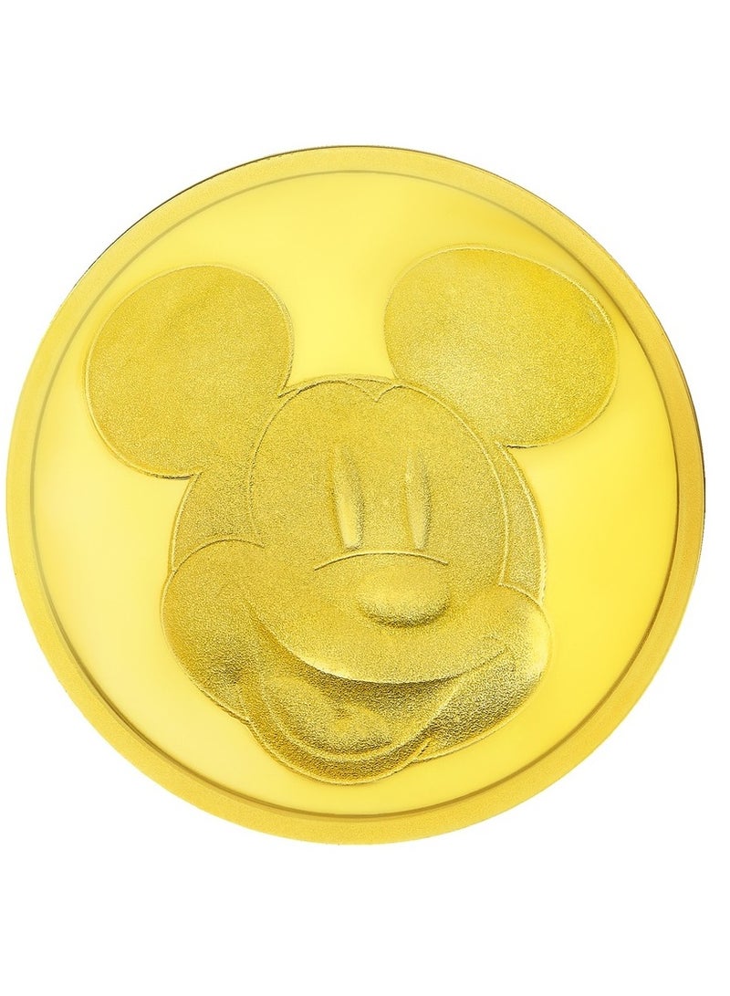 بي تي سي جنيه ذهب ميكي ماوس عيار 24 بوزن 2 غرام - Image 3