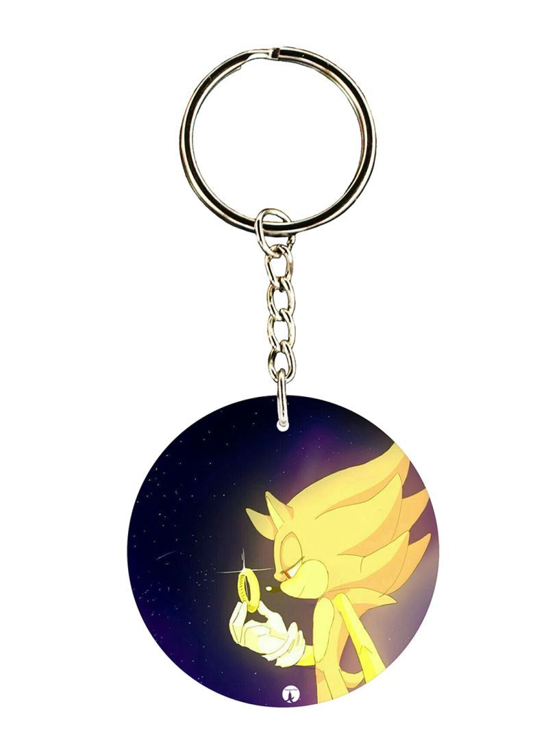 RKN Sonic Printed Keychain