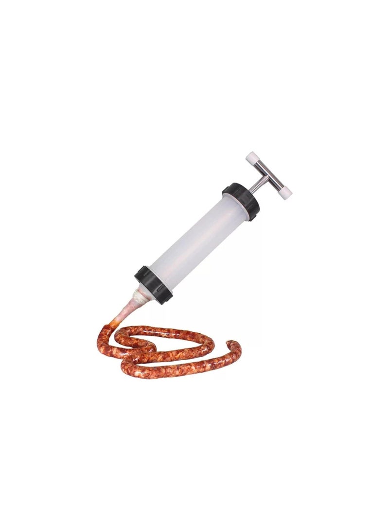 Manual sausage making meat stuffing machine with 3 Sizes Sausage Stuffing Tubes - Image 2