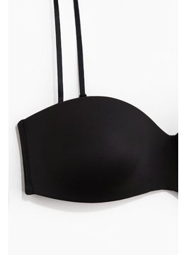 H&M Padded Microfibre Bandeau Bra  - Image 4