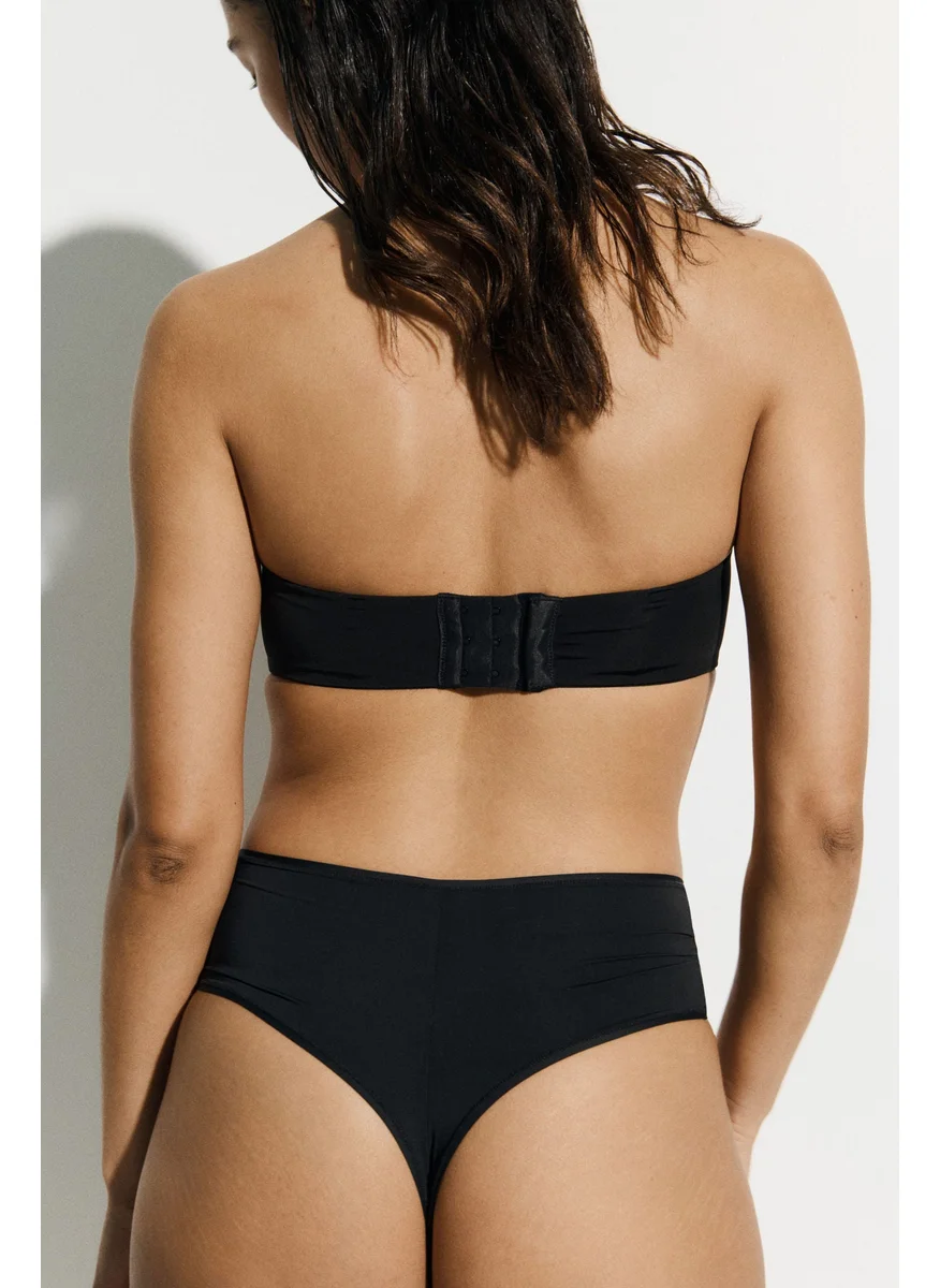 H&M Padded Microfibre Bandeau Bra