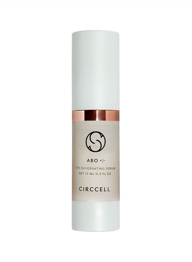 CIRCCELL ABO Eye Serum, Day & Night Oxygenating Serum, Regenerative Anti-Aging Under Eye Serum for Wrinkles, 0.5 Count - Image 1