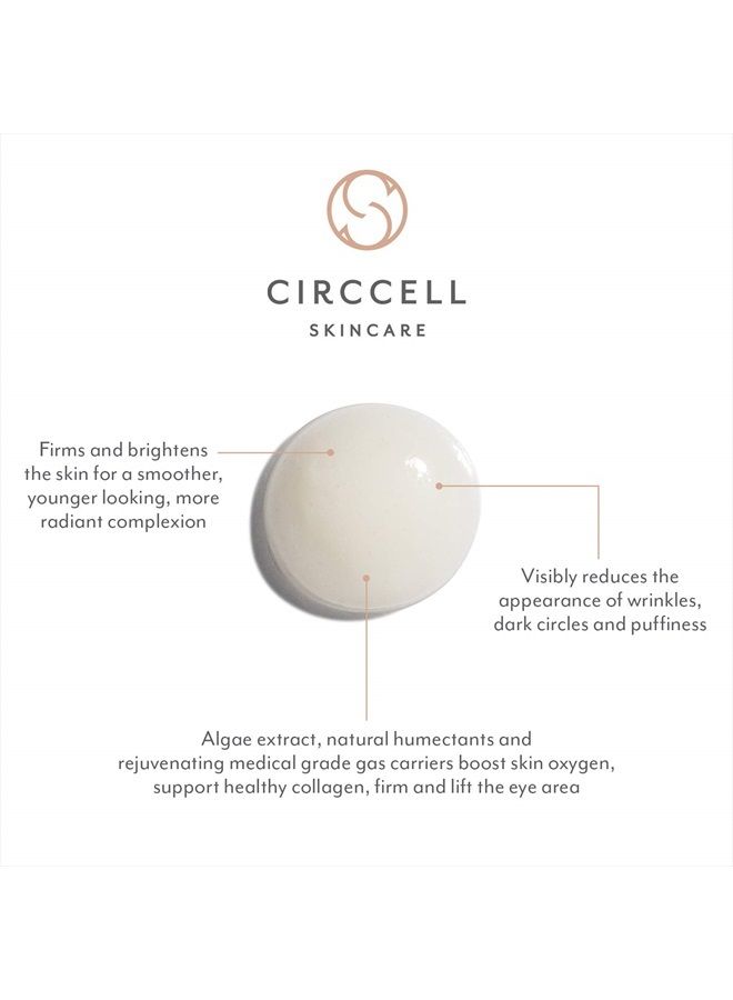 CIRCCELL ABO Eye Serum, Day & Night Oxygenating Serum, Regenerative Anti-Aging Under Eye Serum for Wrinkles, 0.5 Count - Image 3