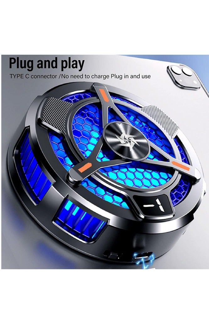 Joshberg Magnetic iPad Cooler-Magnetic Phone Cooler,Universal Cooling Fan for iPhone/Android/iPad, Rapid Cooling & Silent Performance with Two Levels Adjustable, Ideal for Gaming, TikTok Live Broadcast & Outdoor Vlog - Image 2