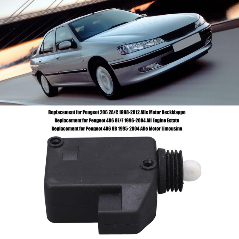 Rear Tailgate Lock Actuator 2 Pin ABS Replacement for 206 406 Anti Theft Easy Install - Image 5