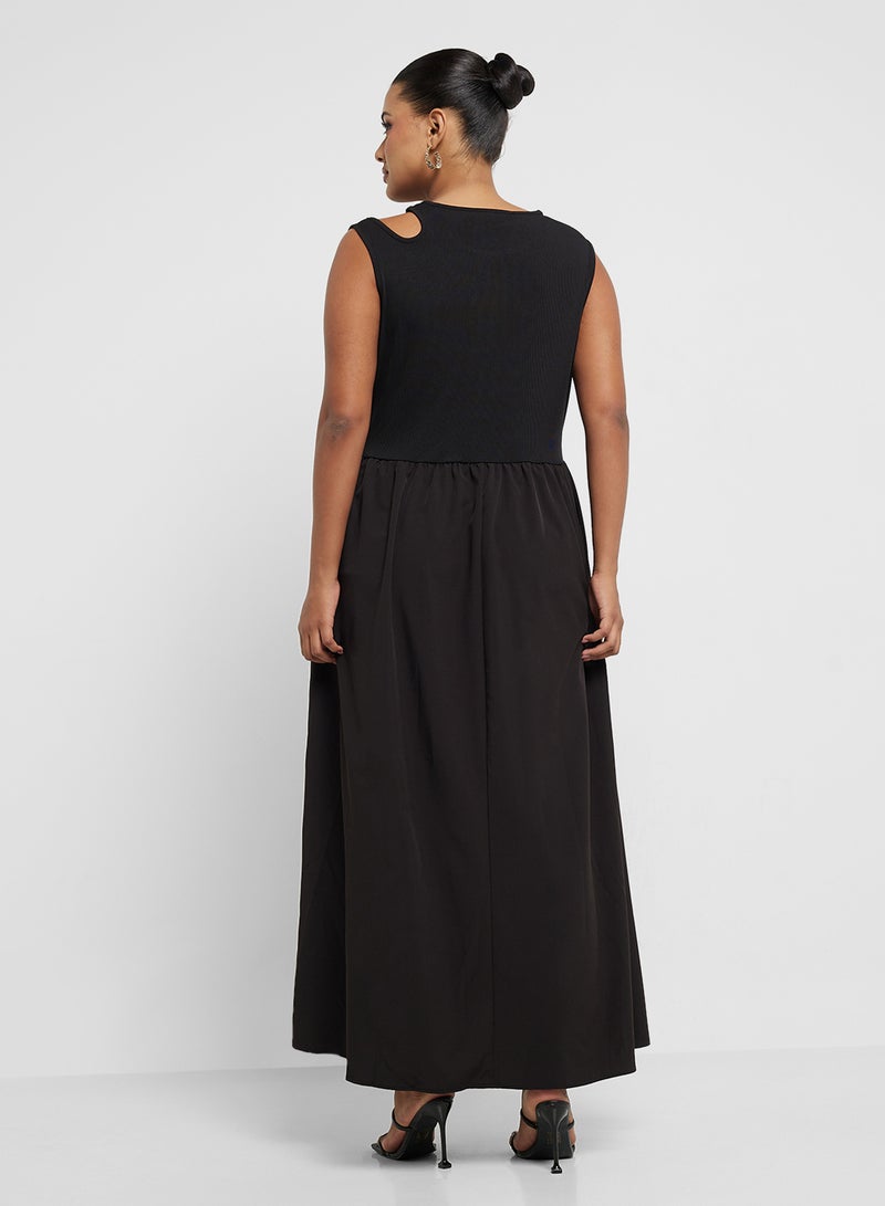 Ella Plus Cutout Shoulder Dress - Image 2