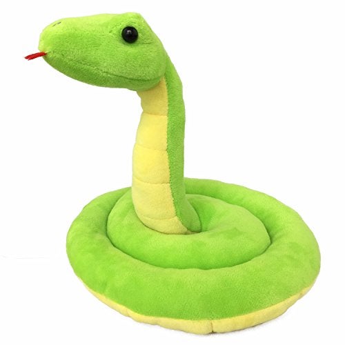 Ice King Bear Lifelike Green Snake Stuffed Animal - Plush Toy (Standing) - Image 5