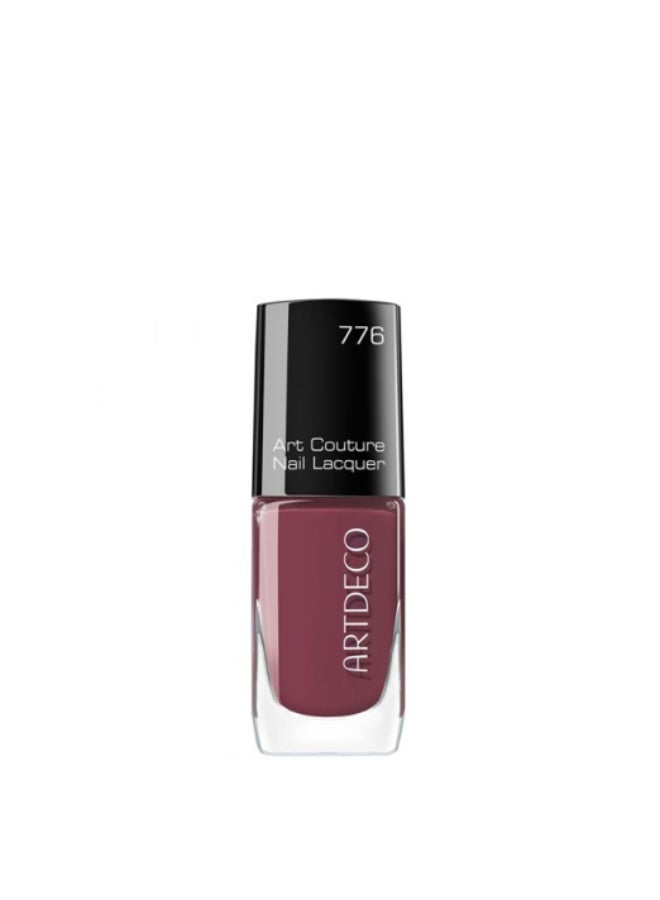 ArtDeco Art Couture Nail Lacquer 776 Red Oxide 10ml - Image 1