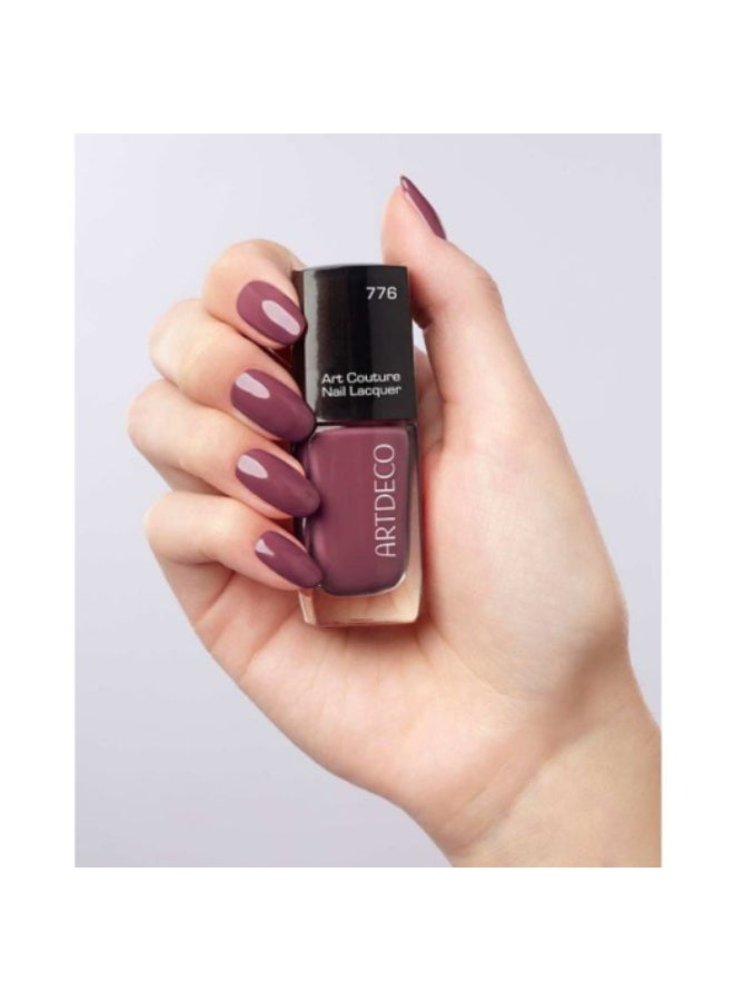 ArtDeco Art Couture Nail Lacquer 776 Red Oxide 10ml - Image 2