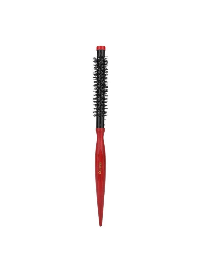 Yinhing Small Round Hair Brushmini Ultra Thin Aluminum Tube Nylon Bristles Round Styling Hair Brush Roll Hairbrush For Thin Hair Short Hair Bangs Beard Lifting Curling(Number 3) - Image 1