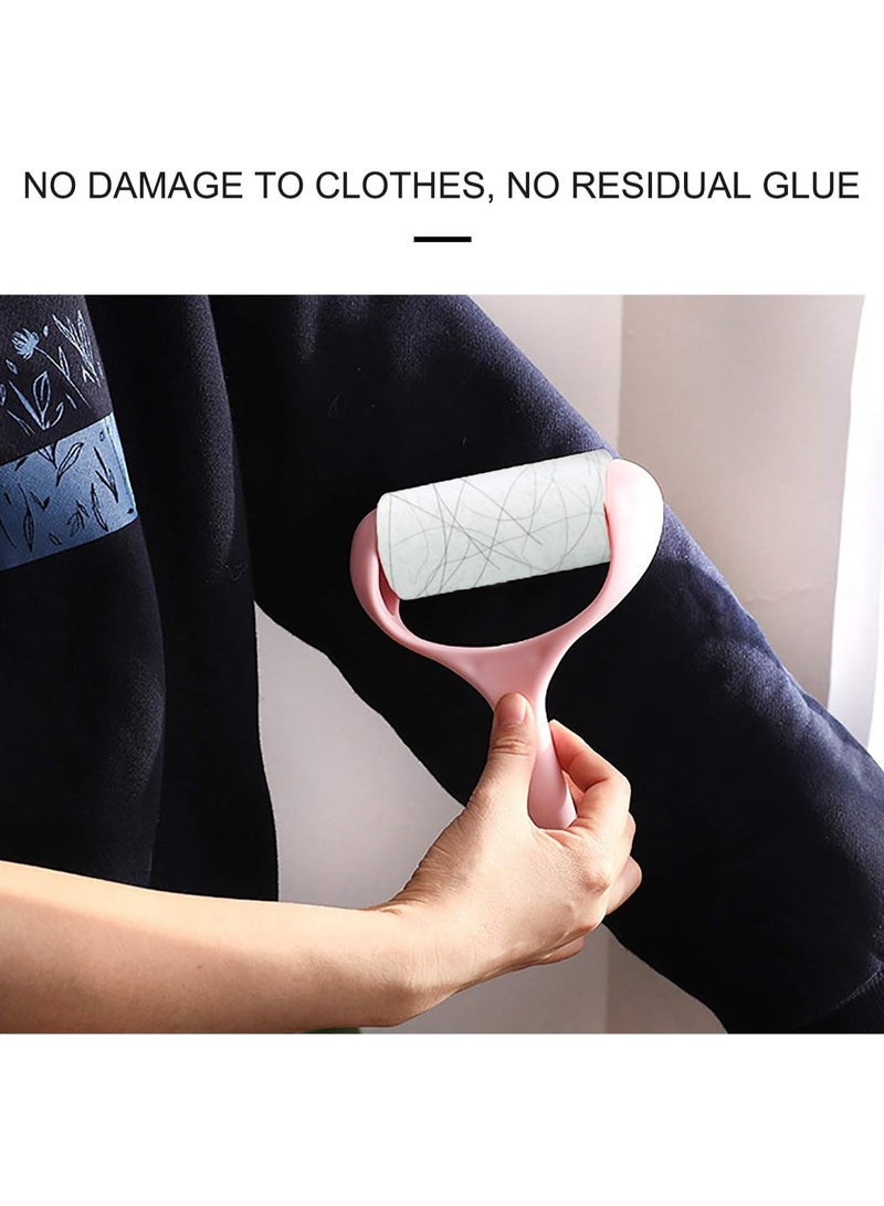 Lint Roller, Super Sticky Pet Hair Remover Kit with 9 Refills, Adhesive Lint Brush for Clothes, Carpet, Car Seats, Dust, Dogs, Cats Assorted - Image 4