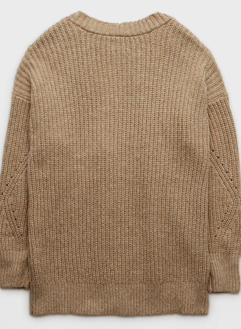 Aerie Ribbed Oversized Cardigan  - Image 5