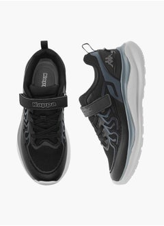 Kappa Boys' Printed Sports Shoes With Hook And Loop Closure  - Image 1