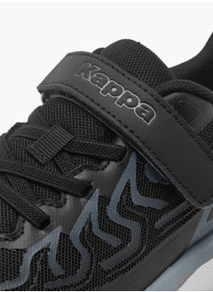 Kappa Boys' Printed Sports Shoes With Hook And Loop Closure  - Image 4