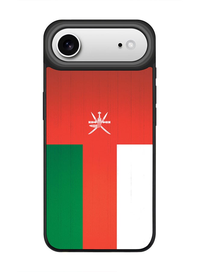 Stylizedd iPhone Air Case, [Compatible with MagSafe] Slim Magnetic cover Phone Case iPhone Air -Flag Of Oman - Image 1