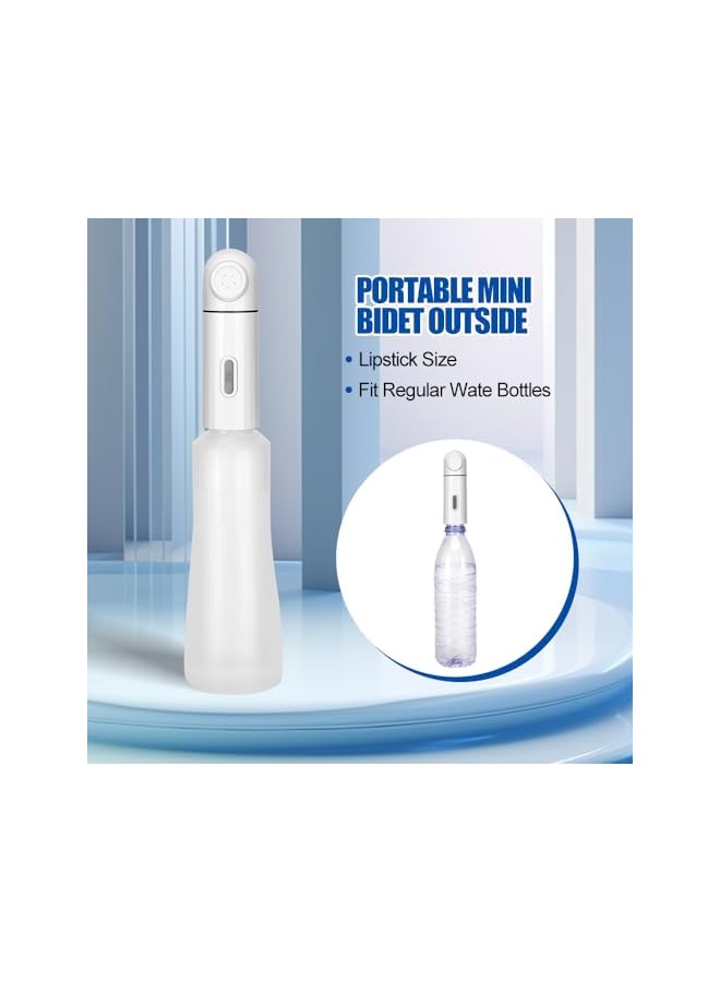 The Bros Portable Bidet With 350ml Reservoir, High Pressure USB-Type C Mini Electric Rechargeable Handheld Travel Bidet, Water Sprayer for Women and Men, Personal Hygiene Cleaning, Postpartum Care - Image 2