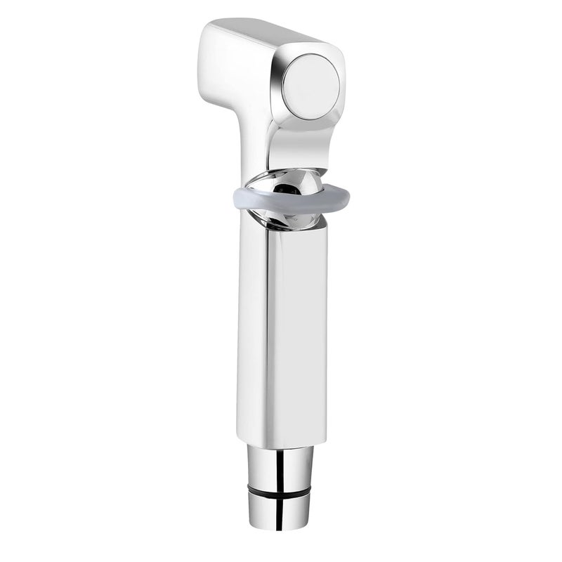 Somany Bathware Somany Sophie Square ABS Health Faucet Jet Spray with 1 Meter SS Tube Wall Hook - Image 2