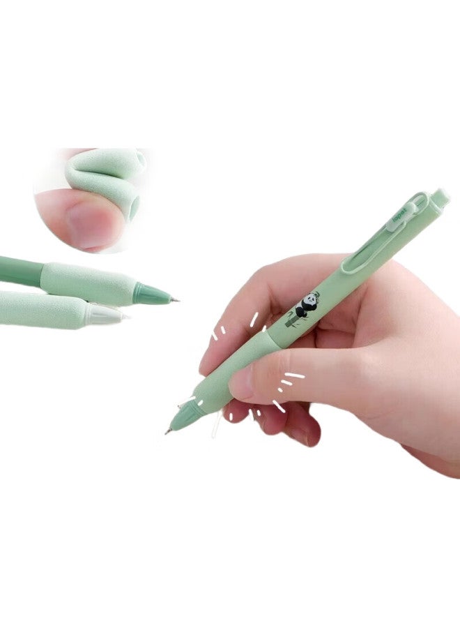 Lopet Retractable Gel Pen With St Tip, Stylish Quick-Drying Exam Pen, Student-Specific Water-Based Black Ink Pen, Push-Button Design For Middle And Elementary School Students, Ballpoint Pen, Lt-1327 - Image 2