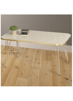 LHFHOMT 4 Piece COFFEE TABLE Living Room Table Set,1 Coffee Table and 3 Nesting Tables, Free Fixing )for Bedside Table, Living Room, Bedroom,Sofa Side  - Image 3