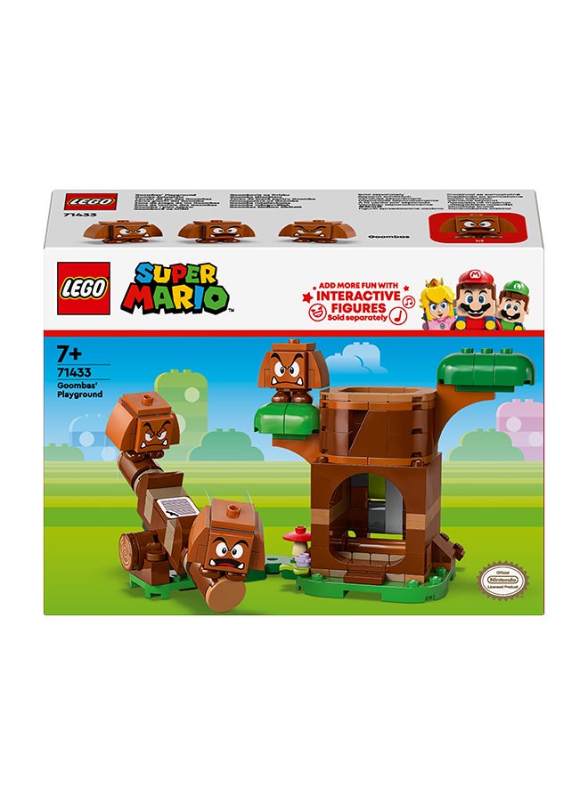 LEGO LEGO Super Mario Goomba Playground Nintendo Collectible Children's Adventure Playset Buildable Swing 3 Figures Gift for Boys Girls and All Hobbyists Ages 7+ 71433  - Image 2