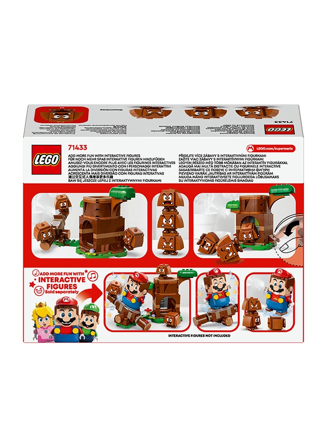 LEGO LEGO Super Mario Goomba Playground Nintendo Collectible Children's Adventure Playset Buildable Swing 3 Figures Gift for Boys Girls and All Hobbyists Ages 7+ 71433  - Image 3