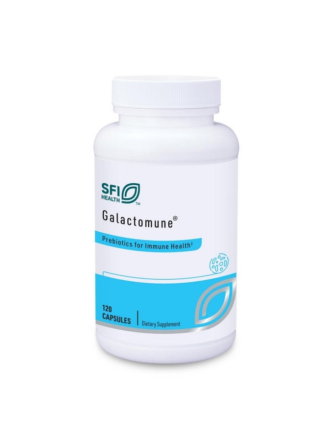 مختبرات كلاير Klaire Labs Galactomune - مزيج بريبايوتيك مع بيتا جلوكان وجلاكتوليغوساكاريد لدعم المناعة، خالي من الصويا والغلوتين (120 كبسولة) - Image 1