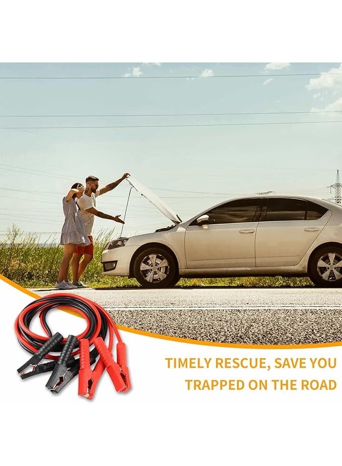 Professional 2000AMP Heavy Duty Booster Cables - 3-Meter Length with Current Protector - Emergency Jump Start Leads with Carry Bag for All Vehicles (Petrol & Diesel) - Image 4