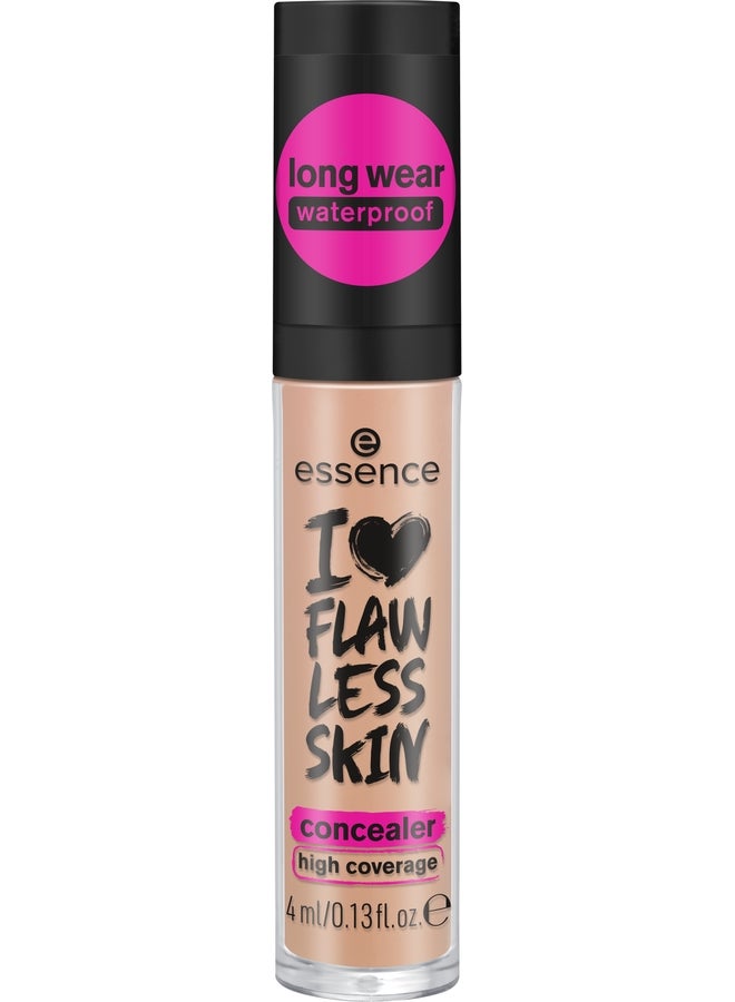 Essence I Love Flawless Skin Concealer | 50 Light Sand | Waterproof Lightweight Coverage Cream for Natural Look | Hydrating Aloe Vera Concealer for Sensitive Skin | 4 ml Light Sand 50 - Image 2