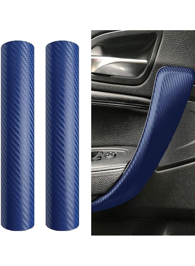 X Spring Carbon Fiber Vinyl Wrap For Cars, 127X30Cm Auto 3D Carbon Fiber Vinyl Wrap Sheet Decoration, Self-Adhesive Roll, Scratch Resistant Diy Car Wraps Film For Auto Body Protection & Decoration - Image 1
