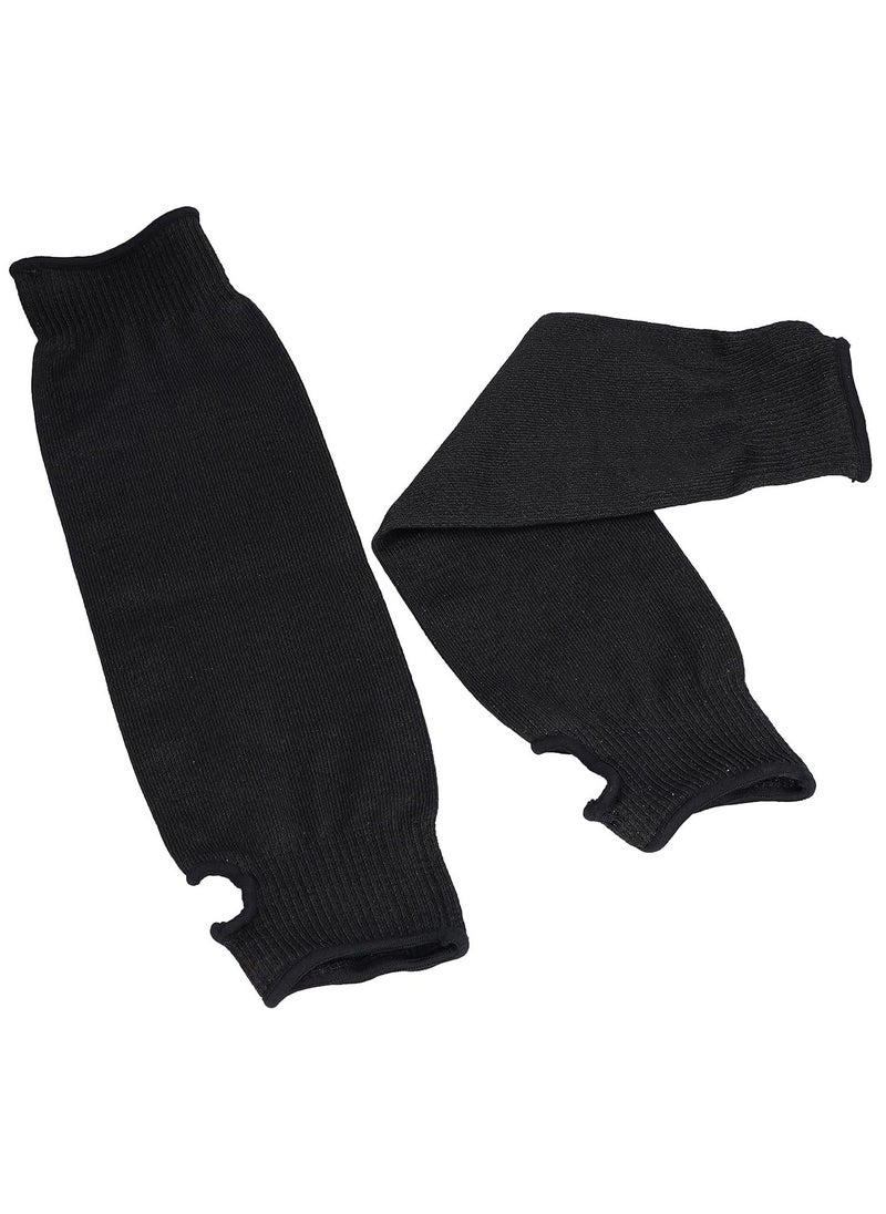 DubaiGallery - Arm Sleeves UV Sun Protection Arm Cover Sleeves Cooling Long Sleeves Universal Fit for MenWomenKids (Black) Microfibre, Cotton, Polyresin Arm Warmer Summer Gloves - Image 1