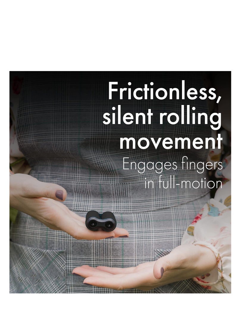 Silent Fidget Toys for Focus & Stress Relief, Palm Massager for Fine Motor Skills Development, Quiet Sensory Toy for Small Hands, Durable & Ideal for Easing Skin & Nail Picking.