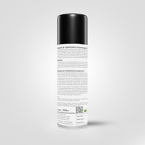 UE Autotech Elite Upholstery Cleaner - Sofa Fabric Couch Clean Liquid for Remove Dirt, Spots & Stains from Carpet Rug, Leather Sofa - Car Cleaning Advanced Formula - Multipurpose Spray, 500 ml - Image 2