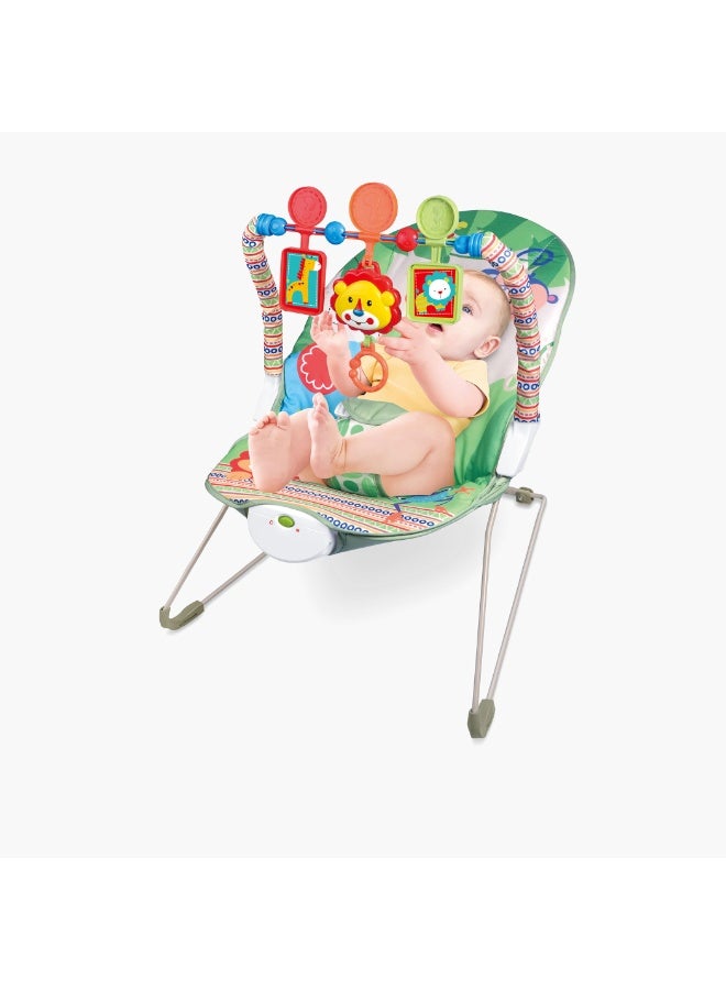 Tiibaby 68175 Musical Baby Bouncer, 0-12 Months - Image 2