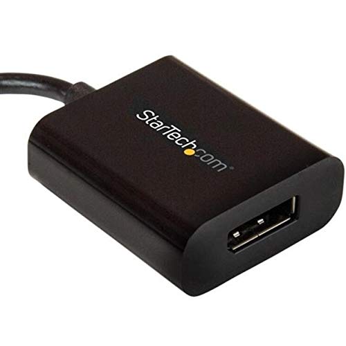StarTech.com USB C to DisplayPort Adapter - 4K 60Hz/8K 30Hz, DP 1.4 HBR2 Dongle, Compact USB-C (DP Alt Mode) Monitor Video Converter, Works w/ TB3 - Type-C to DP Converter (CDP2DP), 0.6"x1.5"x7.1" - Image 4