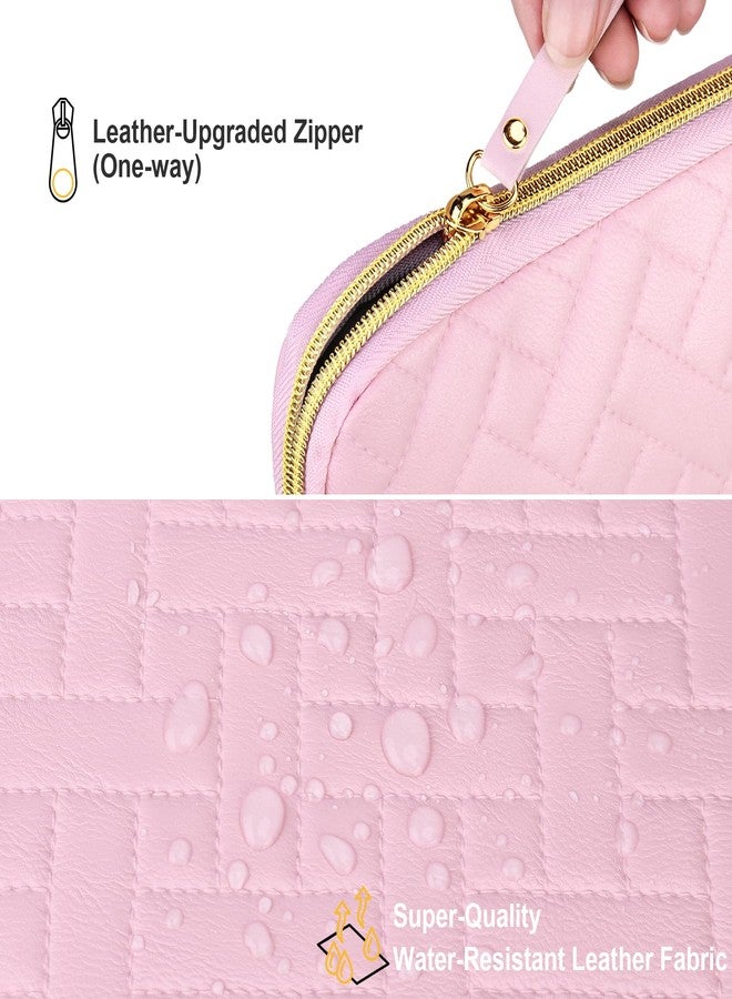 Lacdo Tablet Sleeve Case for 11 inch iPad A16 / 11 Inch iPad Pro M5 M4 / 11 inch iPad Air M3 M2 / 10.9" iPad / 10.2" iPad /10.9" ipad Air, Samsung Galaxy Tab A9+ Bag, Fit Magic Keyboard, Sakura Pink - Image 3