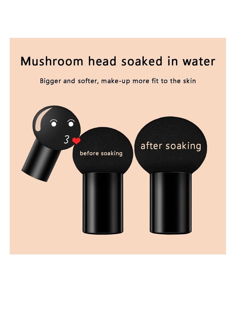 Y&D Air Cushion BB Cream, Waterproof Liquid Foundation Concealer with A Mushroom Head, Moisturizing for Brightening Skin, Long-lasting - Image 2