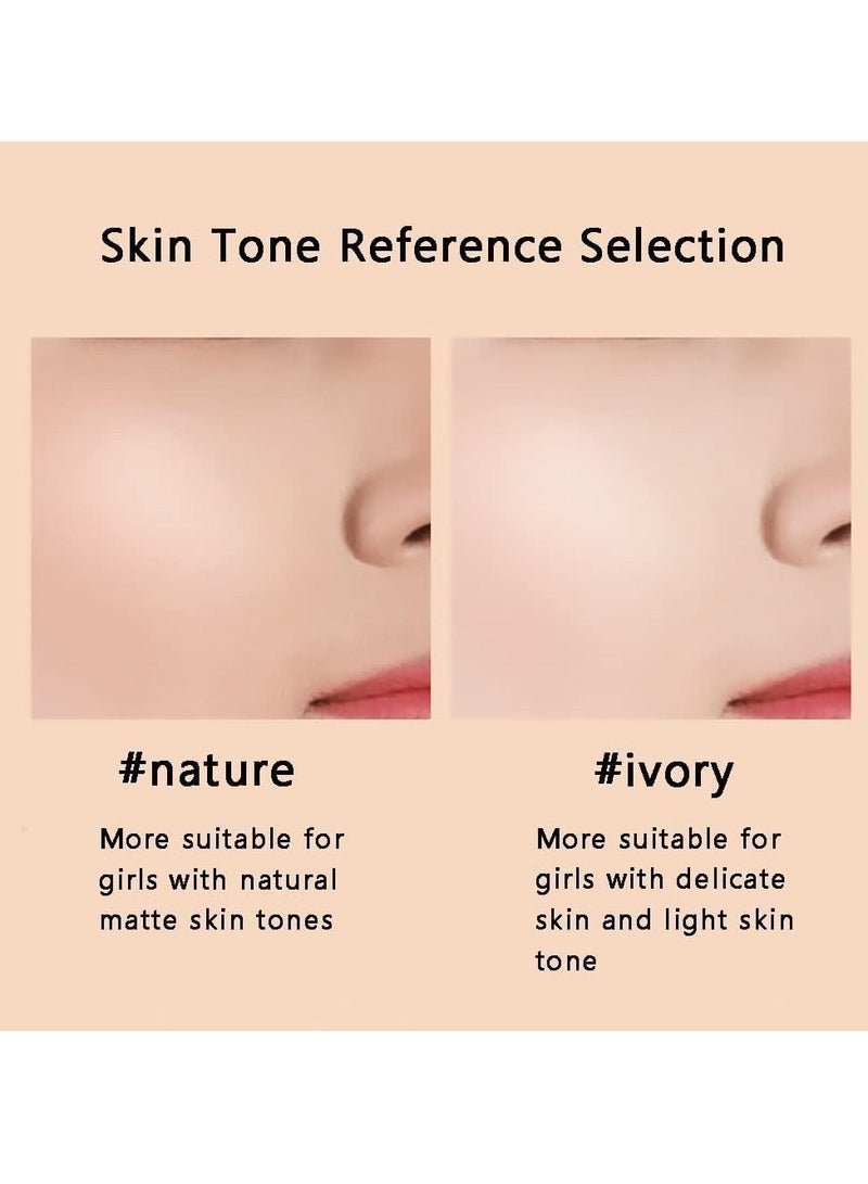 Y&D Air Cushion BB Cream, Waterproof Liquid Foundation Concealer with A Mushroom Head, Moisturizing for Brightening Skin, Long-lasting - Image 4