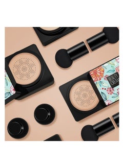 Y&D Air Cushion BB Cream, Waterproof Liquid Foundation Concealer with A Mushroom Head, Moisturizing for Brightening Skin, Long-lasting  - Image 3