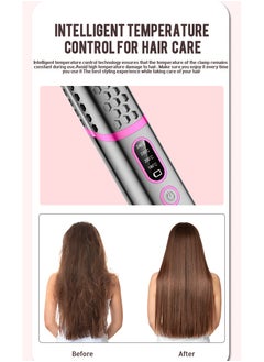 Halamine Hair Straightener，2-in-1 Cordless Hair Styler ,Curler with 240℃ Fast Heat Up (15s) ，220V-240V  Voltage  - Image 2