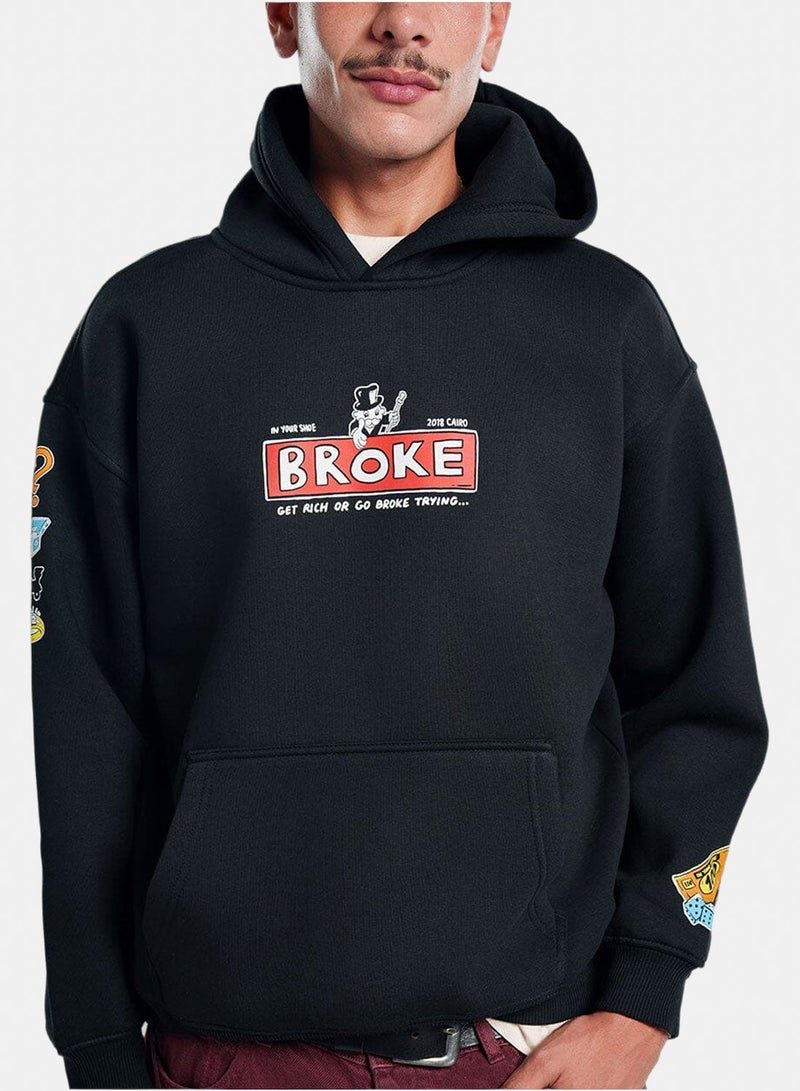 إن يور شو هودي أوفر سايز – "Broke" - Image 2